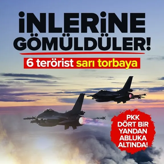 Pençe-Kilit Operasyonu bölgesinde 6 PKK’lı terörist etkisiz hale getirildi