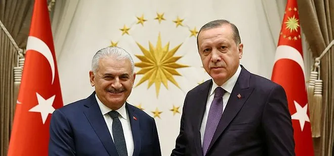 Erdoğan, Başbakan Yıldırım’ı kabul etti