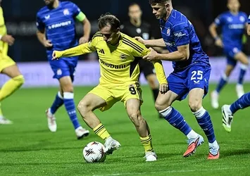 Fenerbahçe UEFA Avrupa Ligi'ne Dinamo Zagreb mağlubiyetiyle başladı