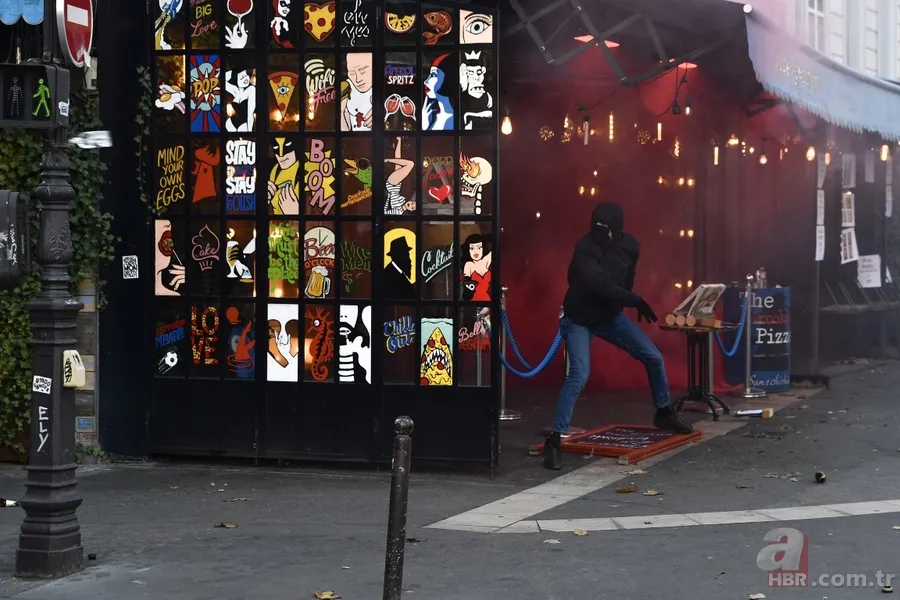 Fransa Cumhurbaşkanı Emmanuel Macron kabul etti: Polis şiddet uyguluyor! 24