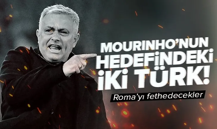 Jose Mourinho Yunus Akgün ve Zeki Çelik’i transfer etmek istiyor!