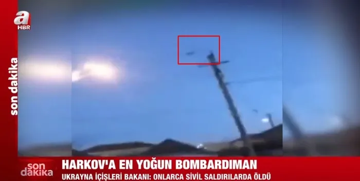 SON DAKİKA | Rus saldırısında Kiev’in bombalanma anı: 28 ölü