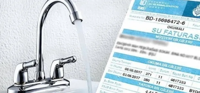 Son dakika: İSKİ'den suya yüzde 25 zam teklifi!