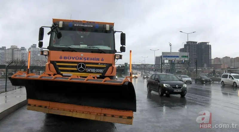 Meteoroloji uyarmıştı! İstanbul'da kar yağışı başladı... 7