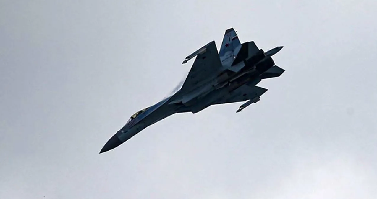 Son dakika: Rus Su-35 savaş uçağı denize düştü! Resmi açıklama geldi