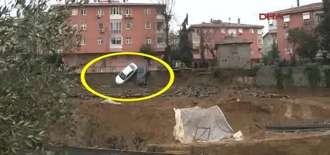 Kadıköy’de toprak kayması: 4 katlı bina boşaltıldı!
