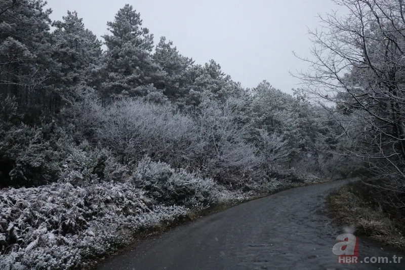 Son Dakika... İstanbul'da beklenen kar yağışı başladı! 8