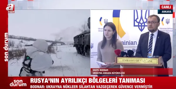 Son dakika: Ukrayna Ankara Büyükelçisi Vasyl Bodnar’dan flaş açıklama