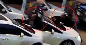 Trafikte dehşet! Ayrılmak isteyen sevgilisine kabusu yaşattı