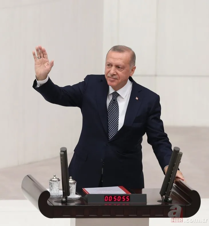 TBMM yeni yasama yılı başladı! Başkan Erdoğan, TBMM Genel Kurulu’nda milletvekillerine hitap etti