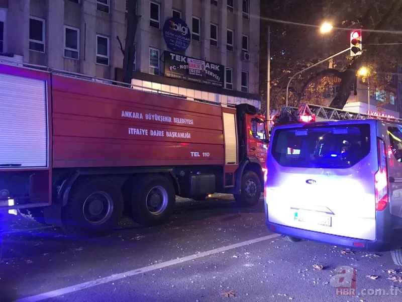 Son dakika: Ankara'da doğalgaz hattında patlama 1