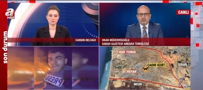 İsrail’den Refah’ta katliam | Çadırları bombalanan insanlar yanarak can verdi