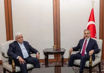 Bakan Fidan'dan Haşdi Şabi Komisyonu Başkanı Feyyad ile temas