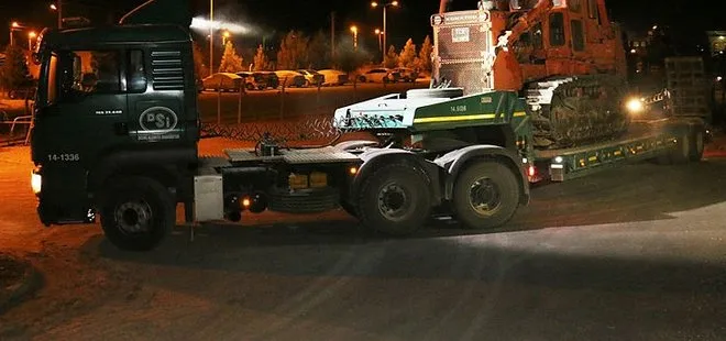 Tank ve zırhlı araçlar Suriye sınırına gönderildi