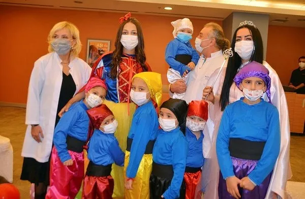 Lösemiyi yendiği hastaneye pamuk prenses olarak döndü - 4