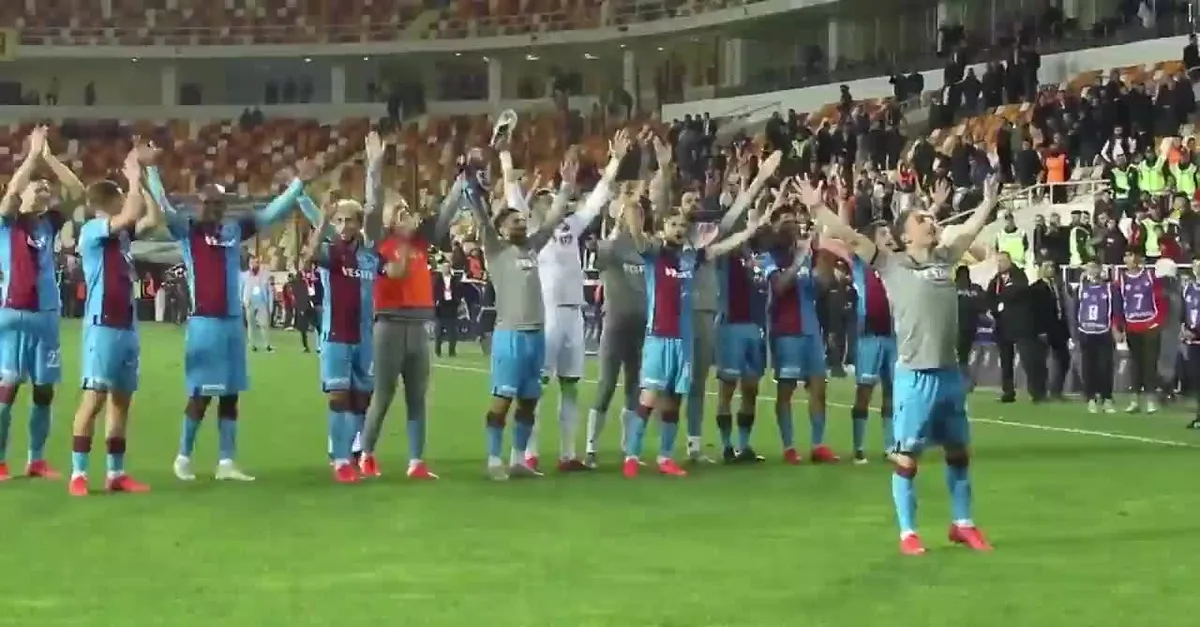 Trabzonspor'dan 'lidere selam dur' mesajı