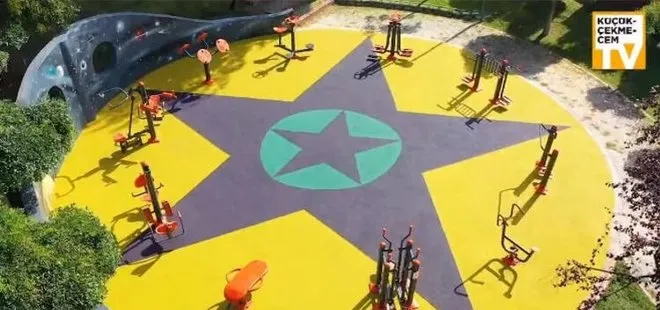 İstanbul Küçükçekmece’deki çocuk parkında PKK sembolleri! Başsavcılık soruşturma başlattı