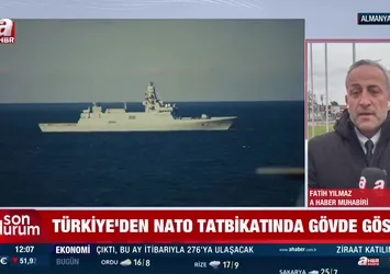 TCG Anadolu NATO tatbikatını salladı