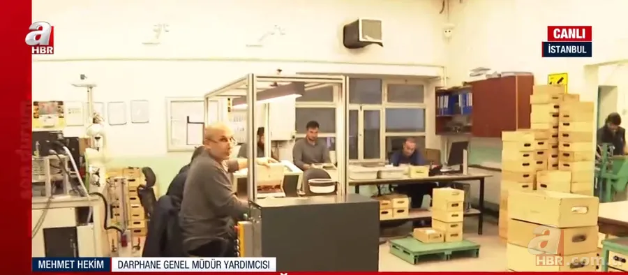 Çeyrek altına yoğun talep! A HABER altınların basıldığı DARPHANE'de: Üretimde artış var 16