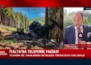 Teleferik metrelerce yükseklikten yere çakıldı