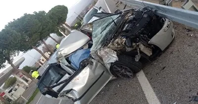 Anne ve bebeğini ayıran korkunç kaza! | Otomobil TIR'a arkadan çarptı