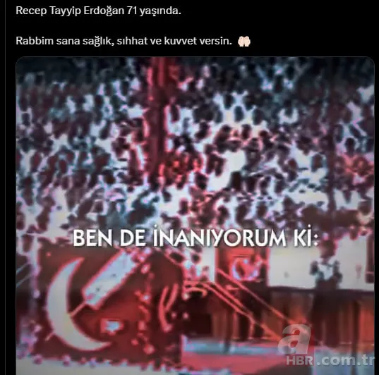 Davaya adanmış bir ömür! Başkan Erdoğan'a sosyal medyada doğum günü mesajı yağdı 4