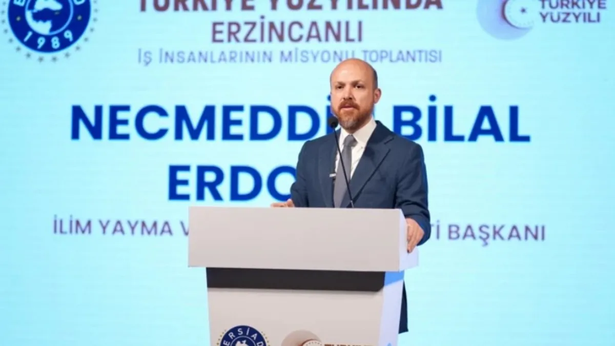 Bilal Erdoğan'dan Türkiye Yüzyılı vurgusu: Türkiye 7 kat büyüme kat ettik