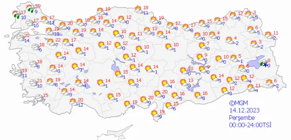 1702190077745.png Kuvvetli kar yağışı geliyor! Gece saatlerine dikkat! Meteoroloji'den o şehirler için son dakika uyarısı... - 9