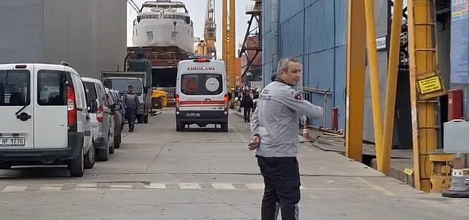 Tuzla tersanesinde feci olay! Korkutan patlamada 1 ölü 4 yaralı