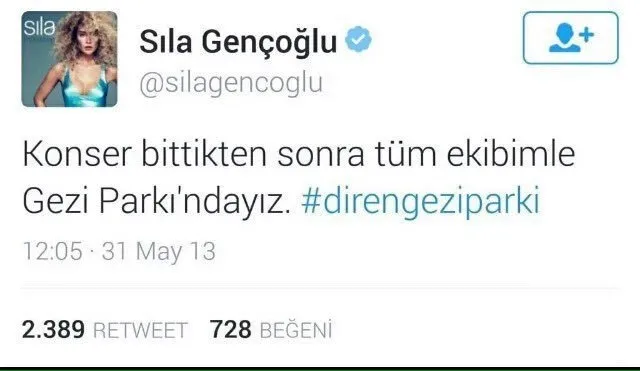 Demokrasi mitingine 'Şov' diyen Sıla'dan açıklama - 1
