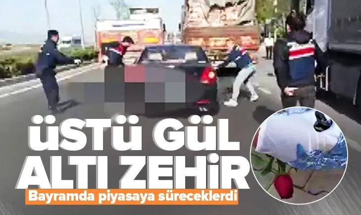 Son dakika: Üstü gül altı zehir! Bayramda piyasaya süreceklerdi: Narkotik ekipleri kıskıvrak yakaladı
