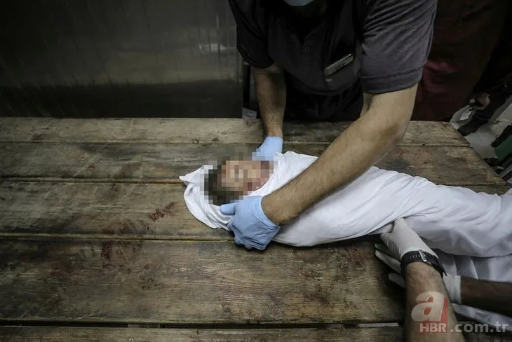 Bebek katili İsrail füzeyle vurdu! Hamile kadını 4 çocuğu ile katlettiler