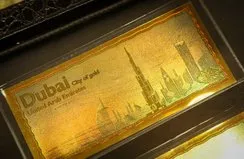 Dubai’de 24 ayar altından banknot basıldı!