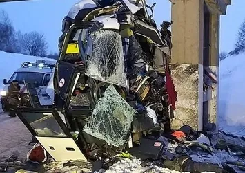 Rusya’da korkunç kaza: 5 ölü, 21 yaralı