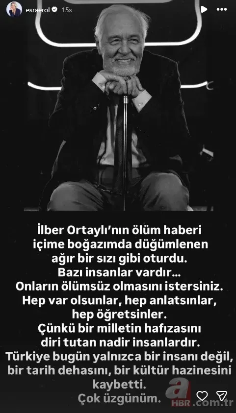 Türkiye yasta: Ünlüler İlber Ortaylı’ya veda ediyor! Kardeşinin paylaşımı yürek yaktı 4
