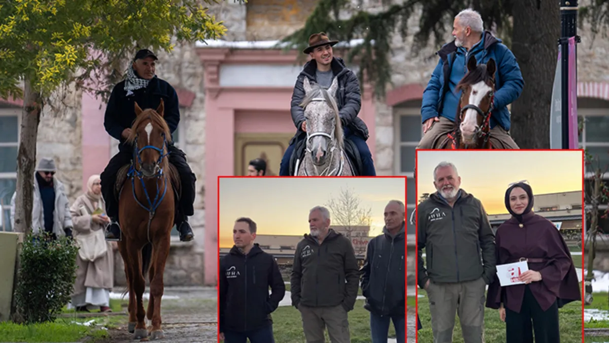 Endülüs'ten Mekke'ye! At sırtında 8 bin kilometrelik kutsal yolculuk| Hacı adayları ahaber.com.tr'ye konuştu: Türkiye'de gördüğümüz ilgi bizi derinden etkiledi