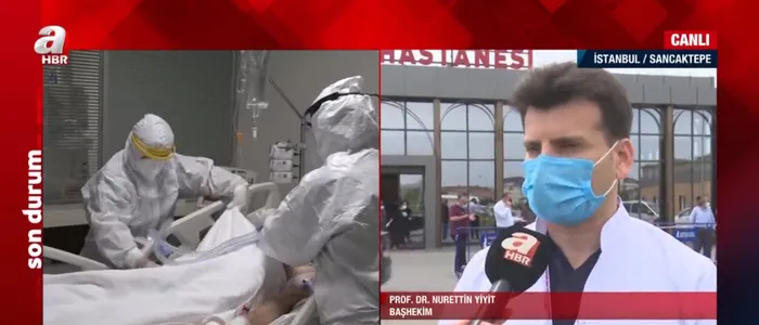 Son dakika: Hasta sayısında düşüş ne oranda? Yoğun bakımlarda son durum ne? Başhekim Prof. Dr. Nurettin Yiyit A Haber'de anlattı - 7
