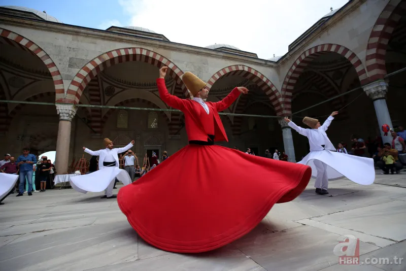 Selimiye’de semazen gösterisi mest etti 7