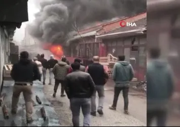 Dumanı gören koştu! Bursa'da korkutan yangın