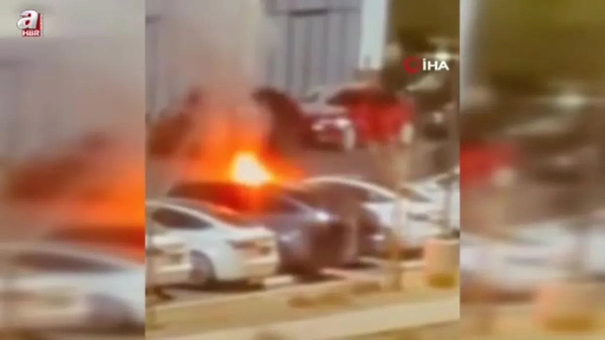 Las Vegas'ta Tesla araçlar molotof kokteyliyle kundaklandı