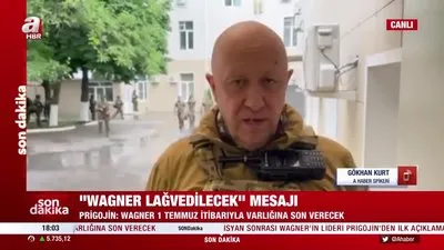 Prigojin’den Wagner lağvedilecek mesajı!
