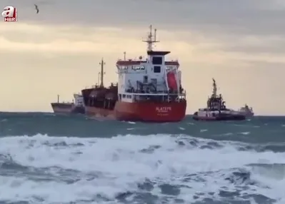 Florya’da 2 tankerden acil durum çağrısı!