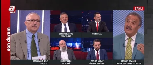 CHP seçmenine güven vermiyor! Eski CHP Genel Sekreteri Sevigen’den A Haber’de ‘yerel seçim’ göndermesi