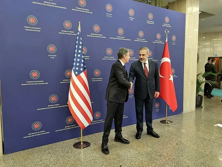 ABD Dışişleri Bakanı Antony Blinken şoka girdi! Hakan Fidan'ın hamlesi sonrası yüzü asıldı! Masada dikkat çeken Mescid-i Aksa detayı