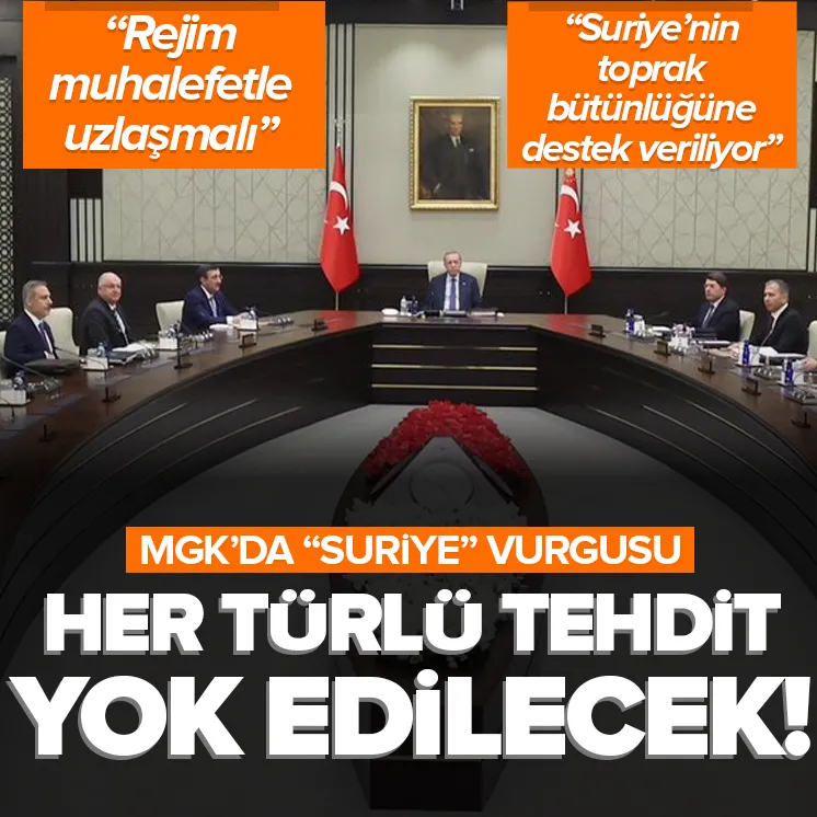 Yılın son MGK’sı toplandı