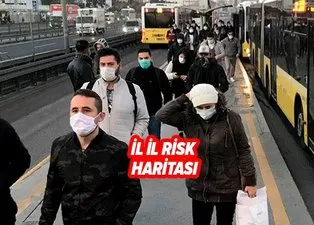 Türkiye'nin 81 ilinde koronavirüs renk haritası değişti! En yüksek riskli iller açıklandı! İşte şehirlerin risk durumu