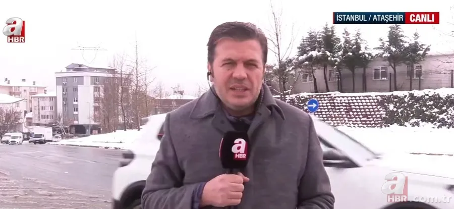 Megakent beyaza büründü! A Haber ekipleri kar nöbetinde: İşte İstanbul'dan kar manzaraları 3