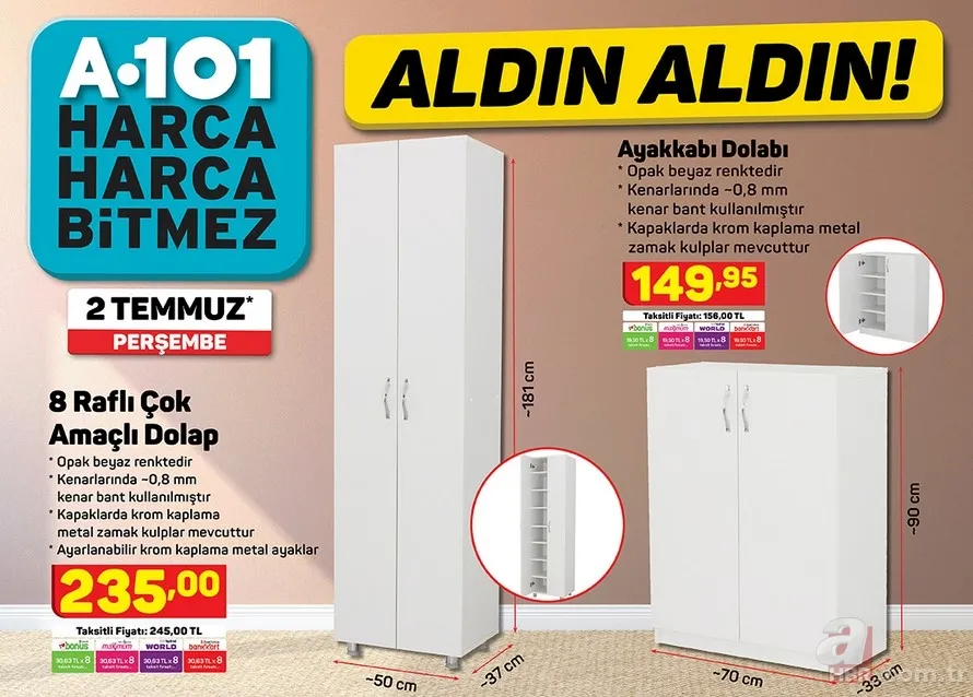 A101'den 4 kişilik çadır sürprizi! A101 2 Temmuz 2020 aktüel ürünler kataloğunda neler var? 8