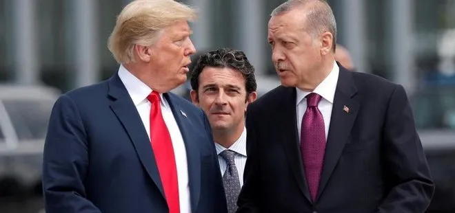 Son dakika: Başkan Recep Tayyip Erdoğan ABD Başkanı Trump ile görüştü