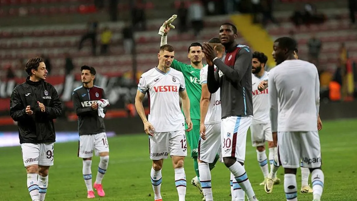 Kayseri'de 'Fırtına' çıktı! Trabzonspor üçüncülük aşkına...